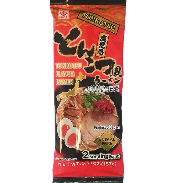 Higashimaru Kagoshima Tonkotu-fu Ramen, Animal Free, 2 Portionen 157g