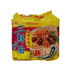 Huafeng Instant Nudeln, Chu Hou Rindfleischgeschmack 440 g (88 g x 5)
