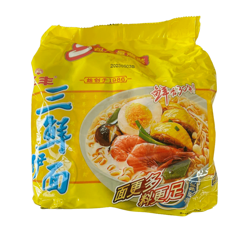 Huafeng Instant Nudeln, Sanxian 430 g (86 g x 5)