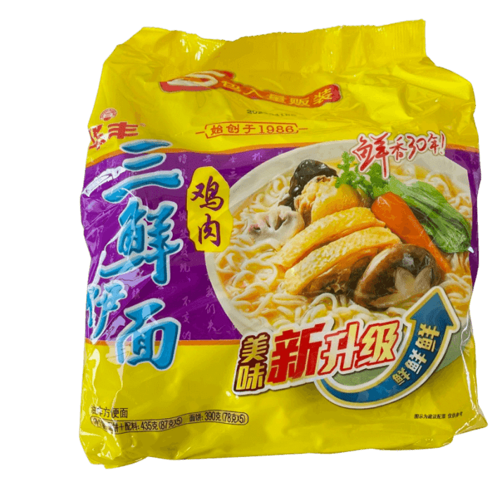 Huafeng Instantnudeln, Hühnergeschmack 435 g (87 g x 5)