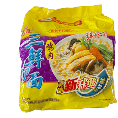 Huafeng Instantnudeln, Hühnergeschmack 435 g (87 g x 5)