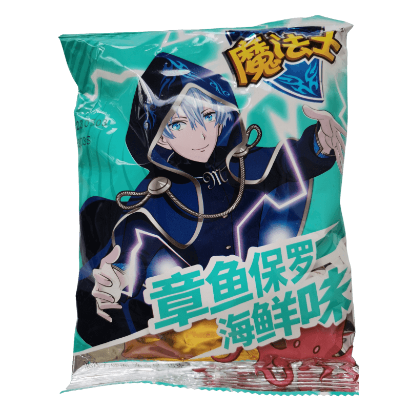 HuaFeng Nudelsnack Oktopus-Meeresfrüchtegeschmack 35 g