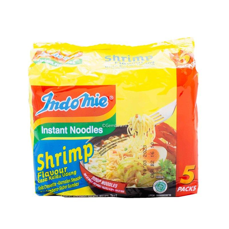 Indomie Instant Noodle Shrimp 5 x 70 g EU