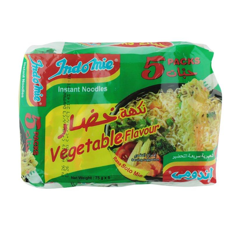 Indomie Instant Noodle Vegetable 5 x 75 g EU