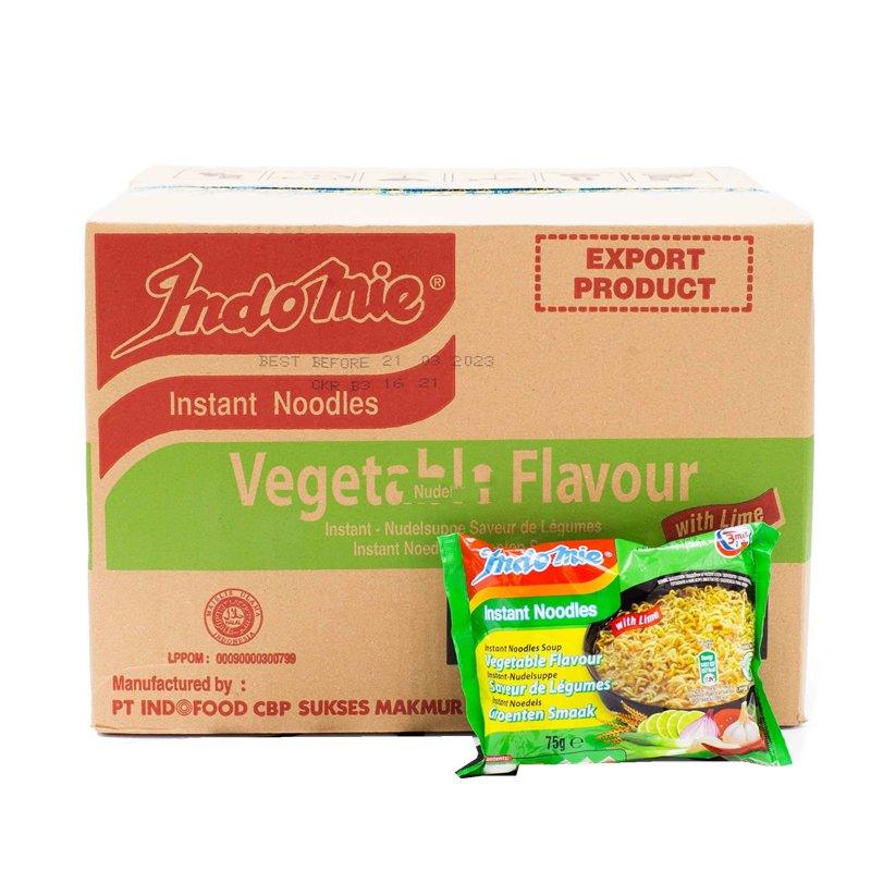 INDOMIE - Instant Nudeln Vegatarisch, 40er pack (40 X 75 GR)