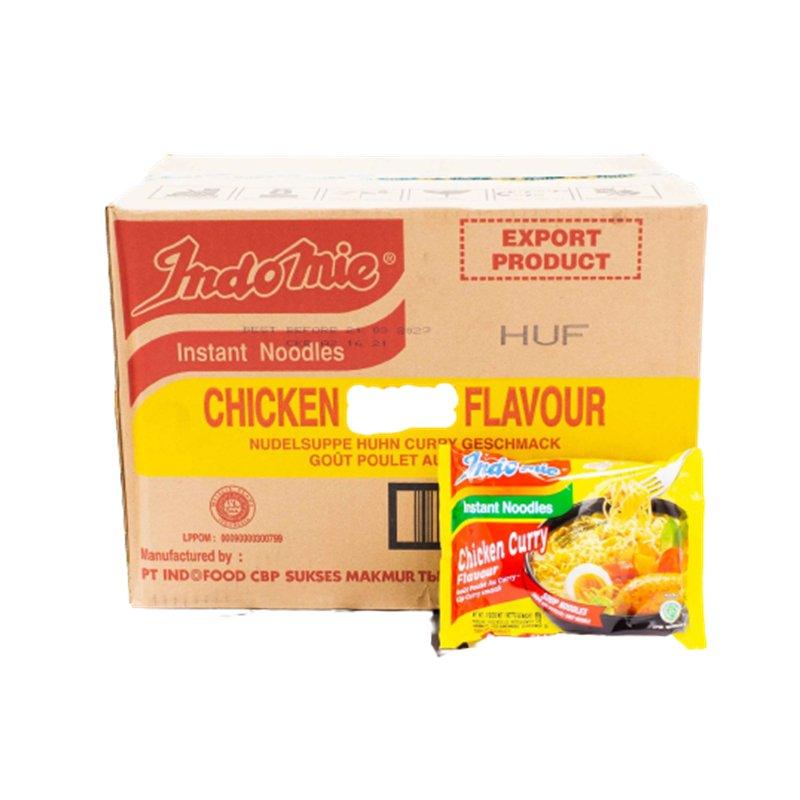 Indomie Noodle Chicken Curry Import 40 x 80 g 1box