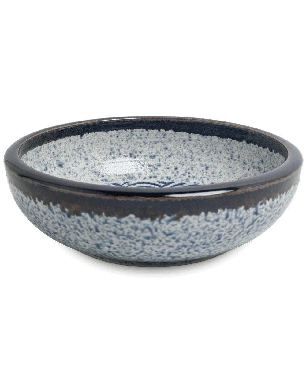 Japanische Welle Schale  23,x 7,5 cm