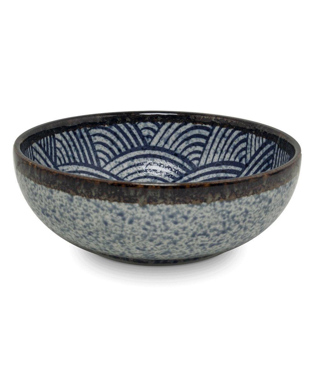 Japanische Welle Schüssel 15,3 x 5,5 cm