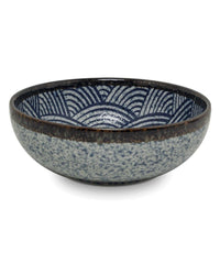 Japanische Welle Schüssel 15,3 x 5,5 cm