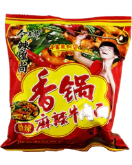 JinMaiLang Hot-Pot Nudeln mit pikantem Rindgeschmack 120 g
