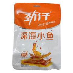 MHD:17.06.2024 JINZAI Fischsnack scharf 110 g
