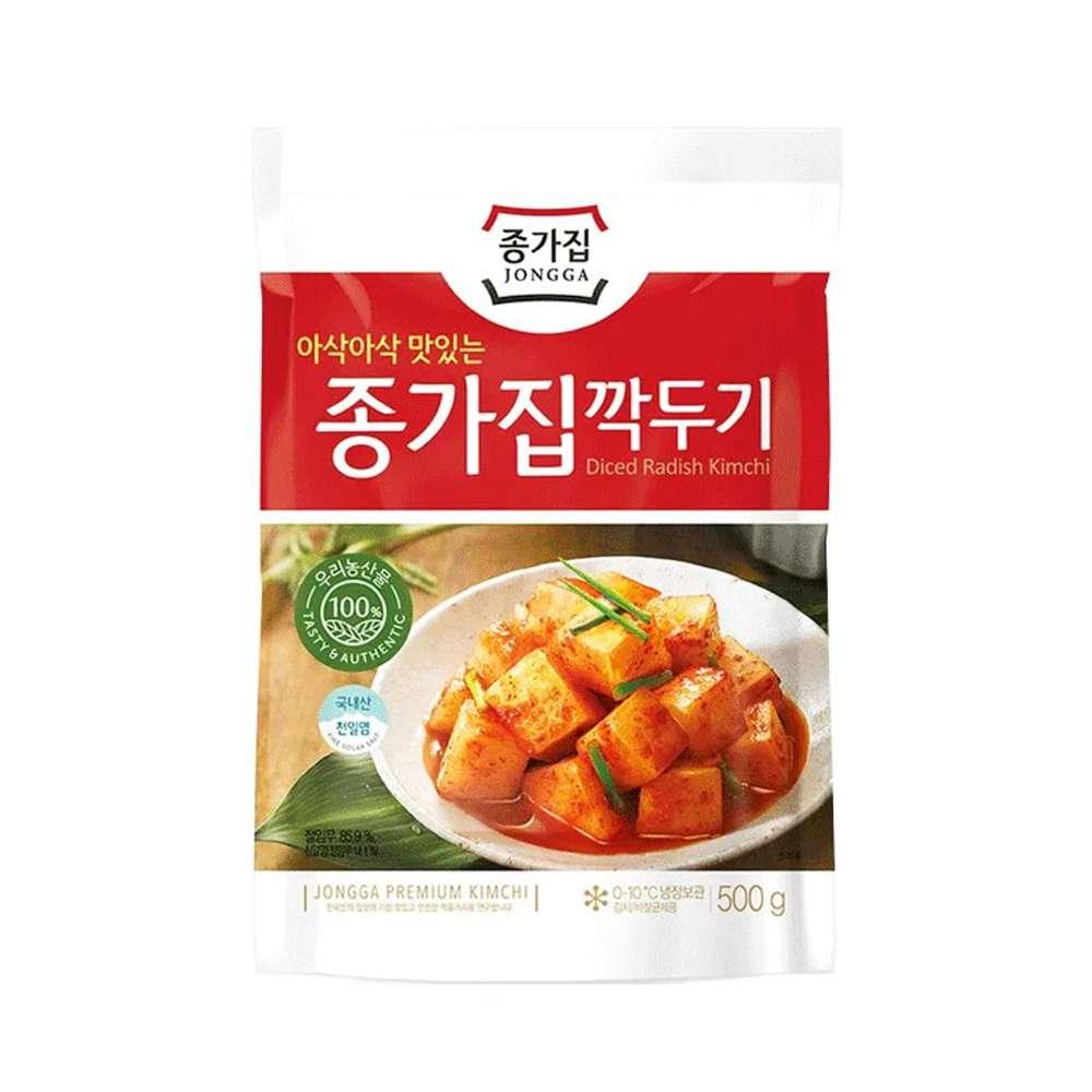 JONGGA Kaktuki Kimchi Rettich Jongga 500 g