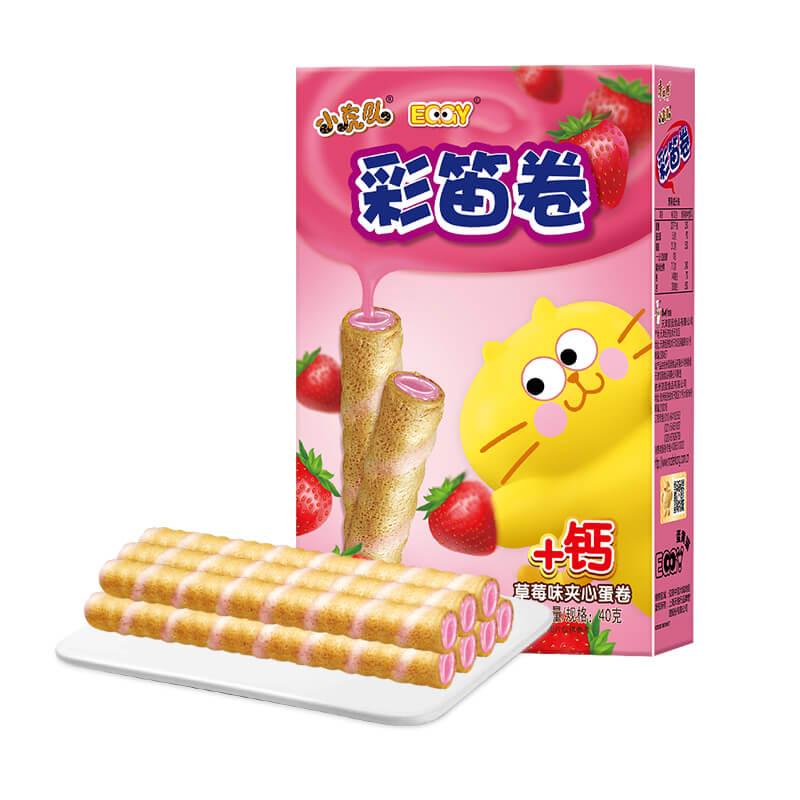 KangShiFu Bunte Rolle, Erdbeergeschmack 40 g