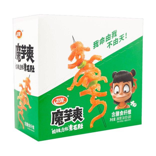 Kasten Weilong Konjac Shuang scharf-saure 360 g MHD: 04.06.2023