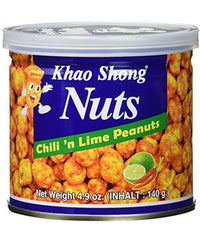 KHAO SHONG Erdnüsse mit Chili & Lime 140 g