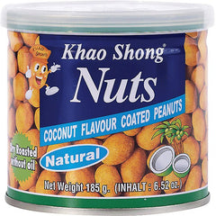 Khao Shong Erdnüsse mit einer Schicht, Kokos überbacken 185 g