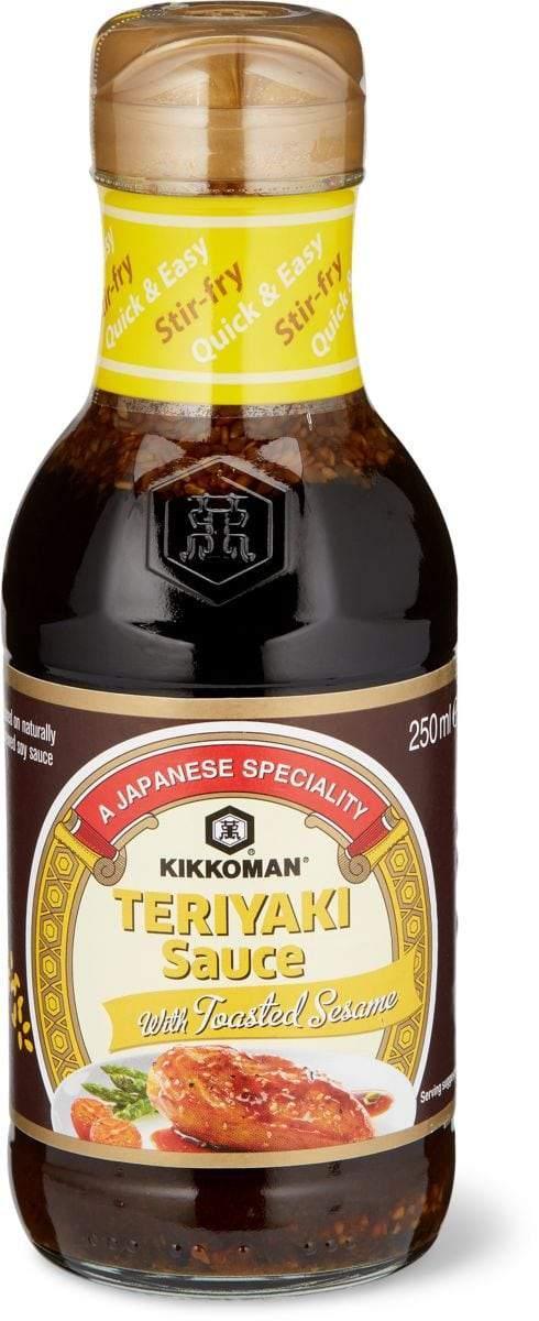 Kikkoman Teriyaki Sauce mit geröstetem Sesam 250 ml