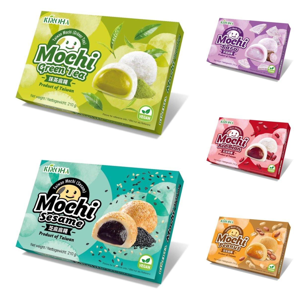 KINOHA Mochi Box ( 5 x verschiedene Geschmacksrichtungen)