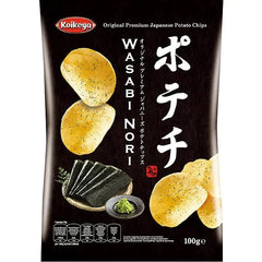 KOIKEYA Kartoffelchips Mit Wasabi-Seetang Geschmack 100 g