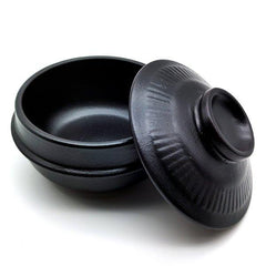 Koreanisches Steingut Ttukbaeki für koreanischen Eintopf 143 mm