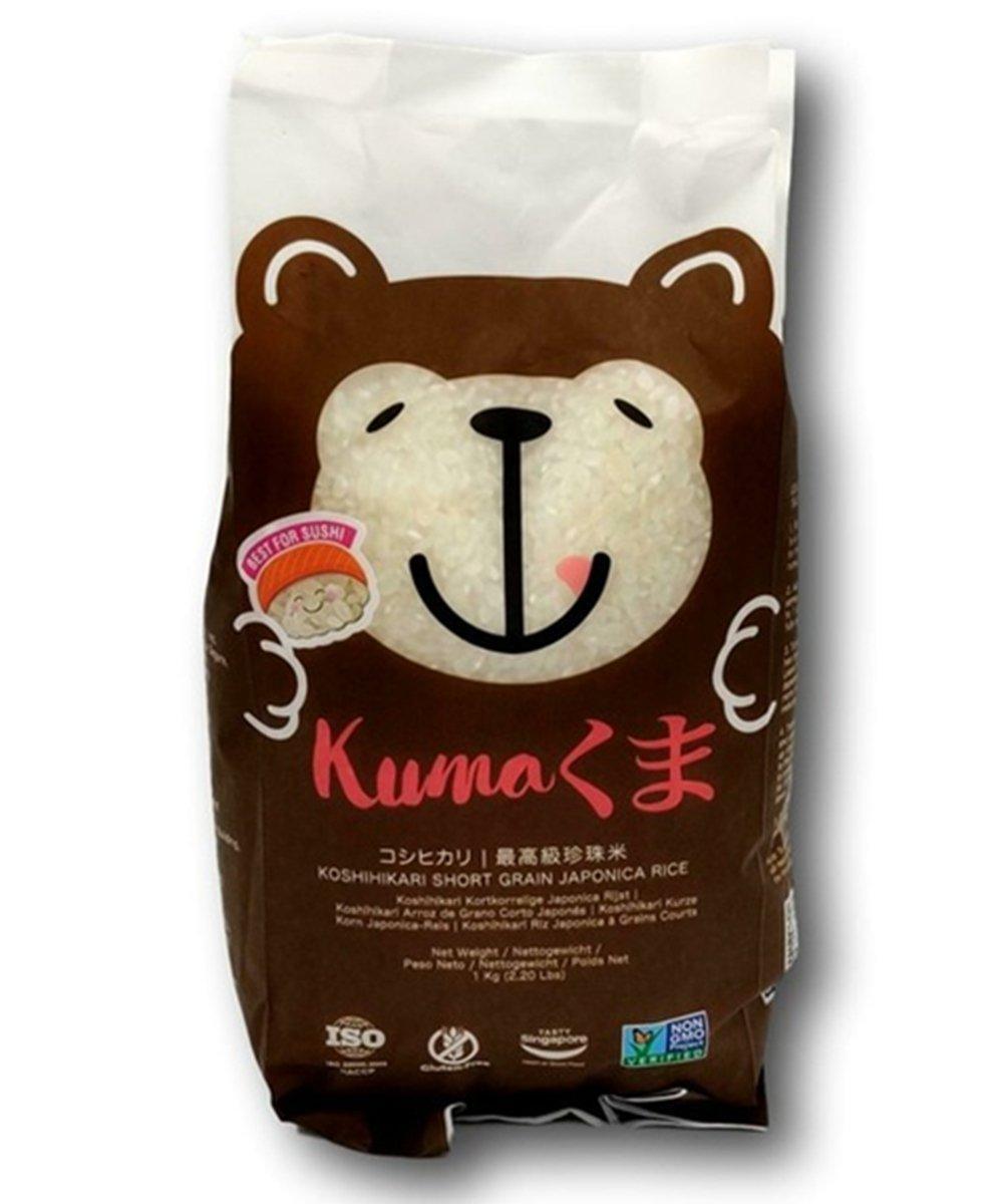 KUMA Koshihikari Kurze Korn Japonica-Reis 1 kg