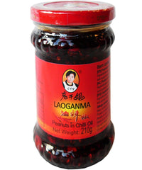 LAO GAN MA Erdnüsse in Chiliöl 210 g
