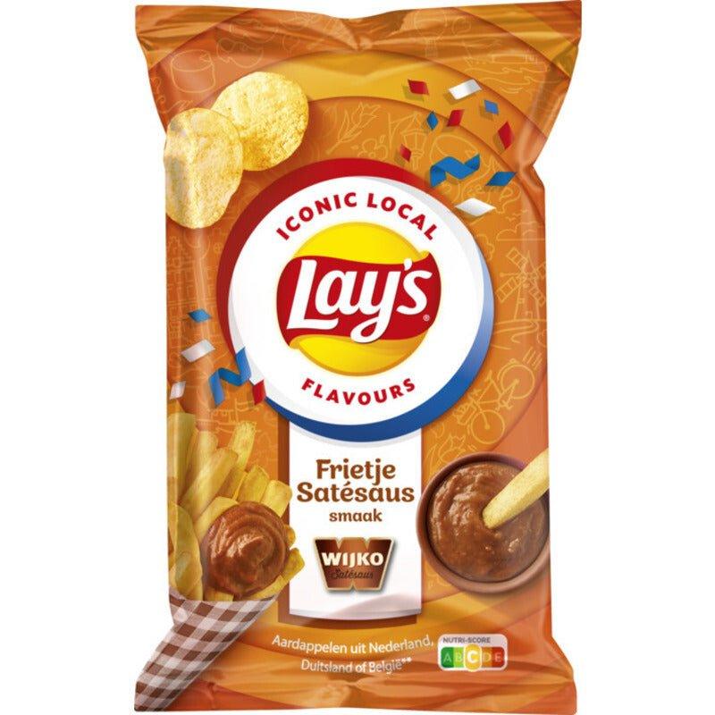 MHD:23.05.2023 Lay's Local Flavours Frietje Satésaus 150 g