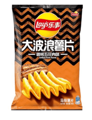 LAY'S Wellen-Kartoffelchips Schweinebauch 70 g