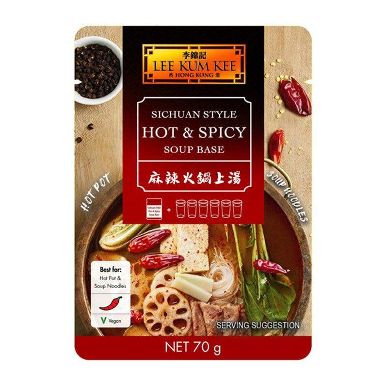 Lee Kum Kee Sichuan Style Hot & Spicy Soup Base 70 g sachet