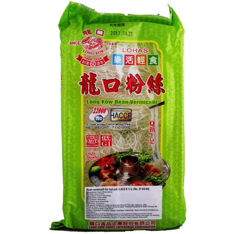 Long Kow Bean Vermicelli für Hot Pot 160 g