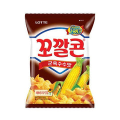 Lotte Popping Corn Chips Grilled Corn 72g