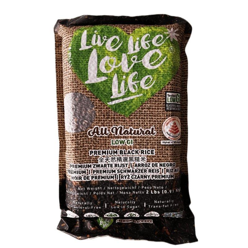 Love Life All Natural Premium Schwarzer Reis 1 kg