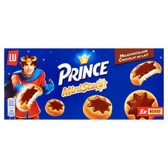MHD:16.08.2024 LU Prince Ministars with Milk Chocolate 187 g