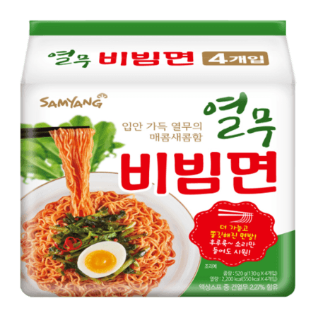 MDH:31.08.2023 SamYang Yeolmu Bibimmyun 4 Packs 519g