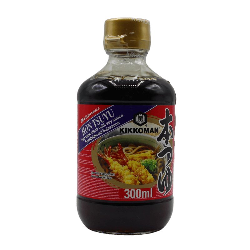 MHD:15.08.2023 Kikkoman Hon Tsuyu, Fischbrühe mit Sojasauce 300 ml