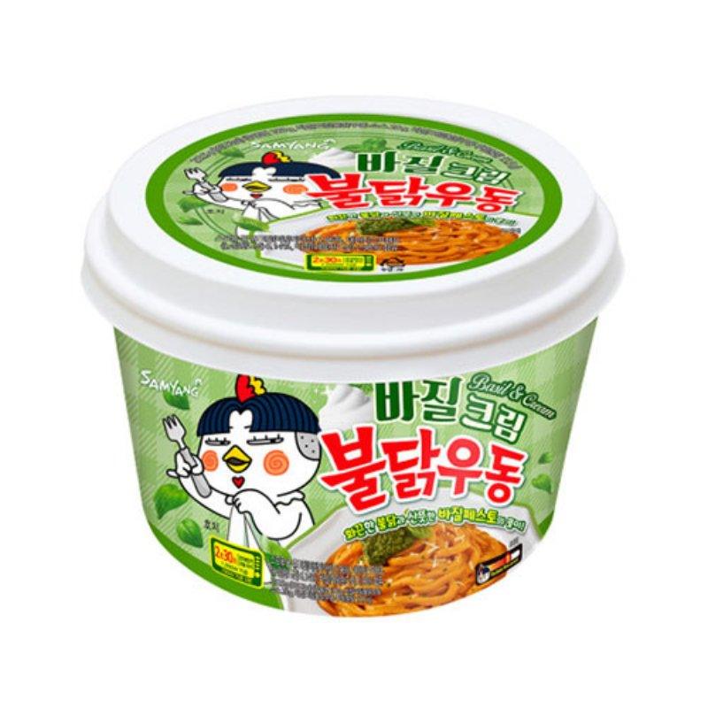 Samyang Basilikum-Creme Fire Noodle Udon 213.5 g