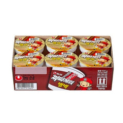 MHD: 23.09.2023  Nongshim Chapagetti 70 g x 6p Ramen Jajang Bumbuk Chajang Instantnudeln (Schwarze Sojabohnensauce