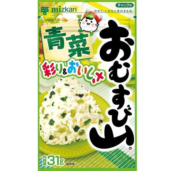 Mizkan Omusubi Yama Aona Furikake Reisgewürz, Grünes Gemüse 31 g