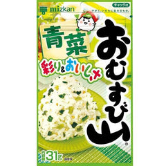 Mizkan Omusubi Yama Aona Furikake Reisgewürz, Grünes Gemüse 31 g