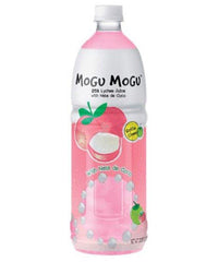 MHD:09.01.2025 Mogu Mogu Litschi / Lychee Getränk mit Nata de Coco 1L
