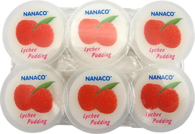 NANACO Pudding mit Lychee 480 g