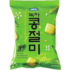 NEO Samjin Kongjeolmi Grüner Tee, Soyabean Reis-Snack Glutenfrei 60 g