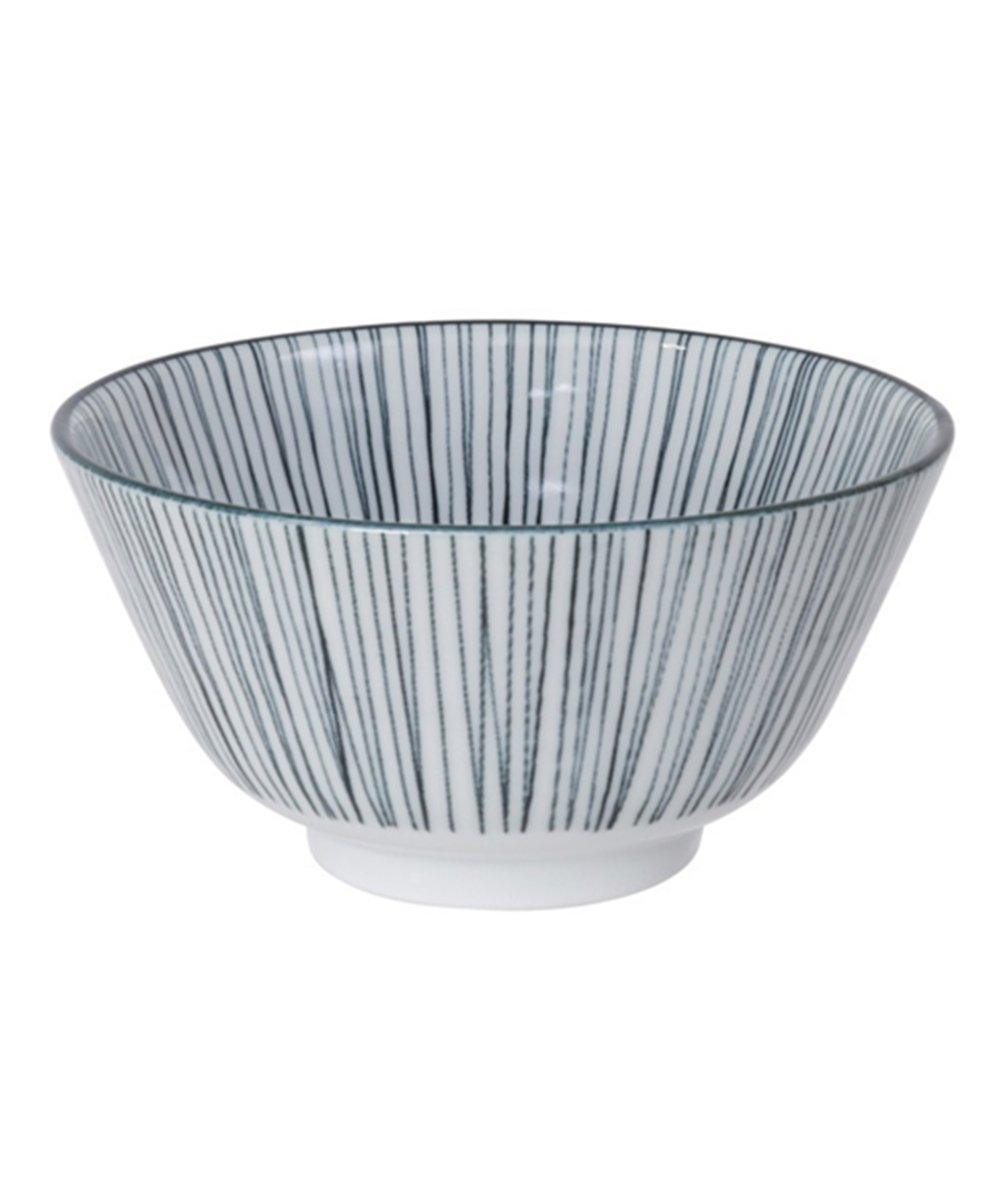 Nippon Black Rice Schüssel Lines 12 cmx 6,4 cm