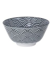 Nippon Black Rice Schüssel Wave 12 cm x 6.4 cm