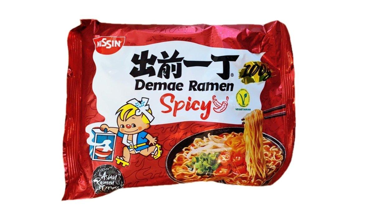 Nissin Instant Nudel mit würzigem Geschmack auf Suppenbasis-XiangLaMian 100 g
