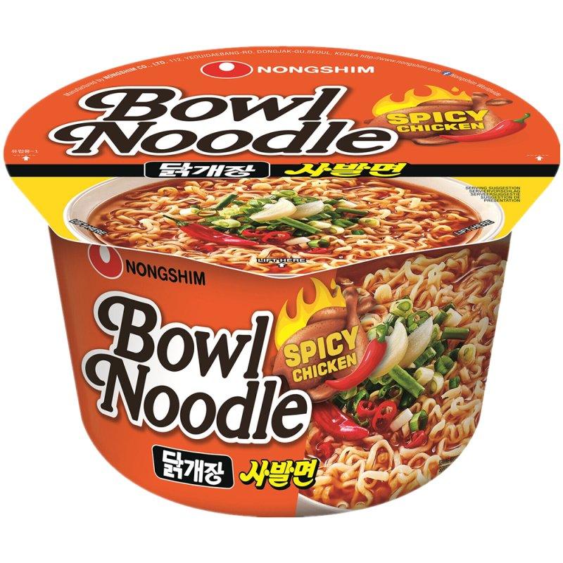 Nongshim dalg-gaejang Spicy Hühnergeschmack Ramen Schüssel 100 g