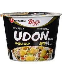 Nongshim Instant Nudeln Udong Tempura Big Schüssel 111 g
