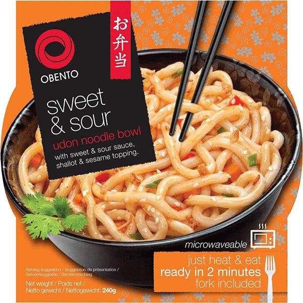 Obento Sweet & Sour Udon Noodle Bowl 240g