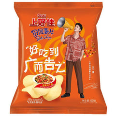 OISHI Kartoffelchips Gong Bao Huhn Geschmack 50 g