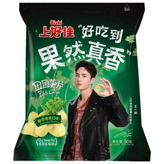 OISHI Kartoffelchips Koriandergeschmack 50 g